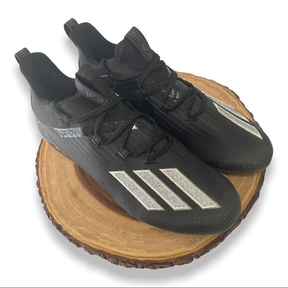 Adidas Mens Adizero Low Football Cleats Black Silver Metallic EH2707 Size 8.5 main image 5